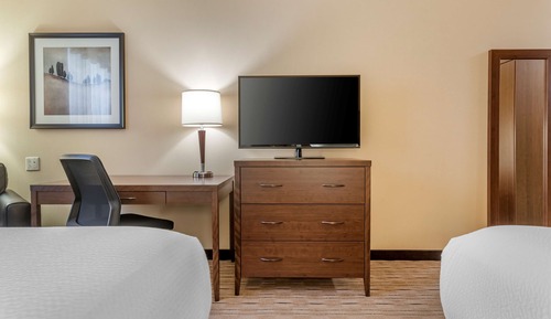 Suite, 2 Queen Beds, Non Smoking, Refrigerator & Microwave (Larger Room;with Sofabed)