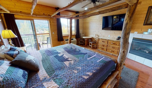 Luxury Room, 1 Bedroom, Fireplace, Mountain View