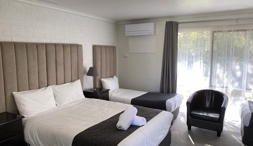 Large Family Suite (Queen and 2 Singles)