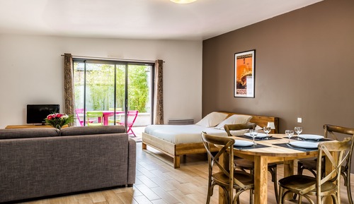 Family Studio Suite, 1 Queen Bed with Sofa bed, Non Smoking, Terrace