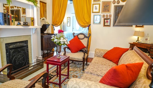 The Grand Presidential Suite w/ Private Sitting Room, Private Bathroom and Two Private Porches