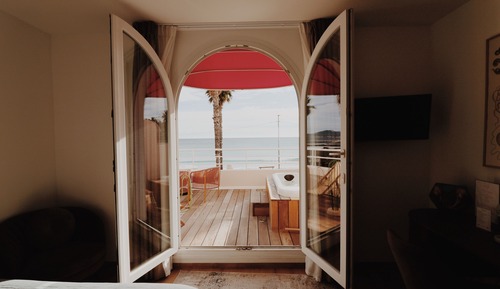 Chambre Front De Mer Terrasse SPA