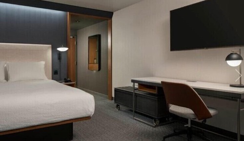 Room, 1 King Bed with Sofa bed (Mobility Accessible, Roll-in Shower)