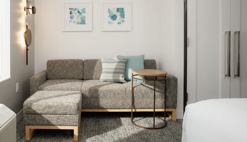 Studio, 1 King Bed with Sofa bed