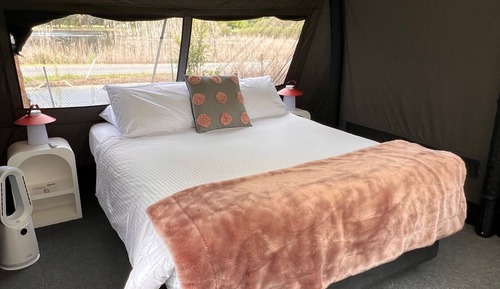 Tent, Shared Bathroom