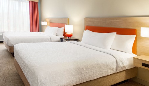 Studio, 2 Queen Beds, Accessible (Hearing)