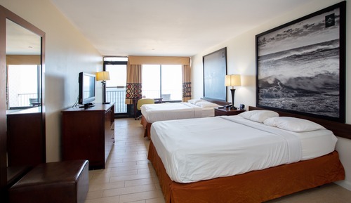 Oceanfront Non Smoking 2 Queen Beds