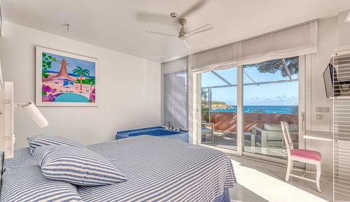 Superior Double Room, Hot Tub, Sea View