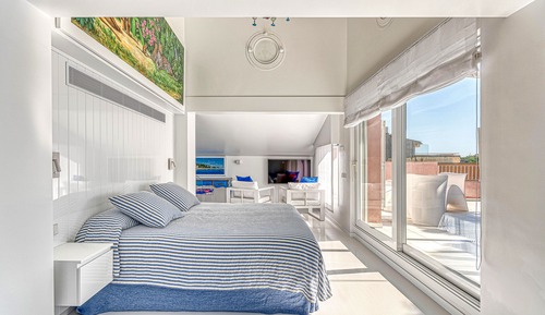 Luxury Double Room, 1 King Bed, Private Pool, Beach View