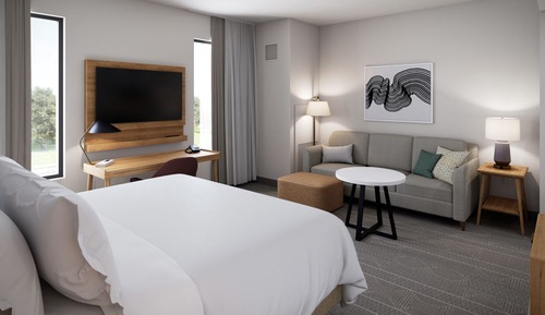 Studio, 1 King Bed, Kitchen, Ground Floor (Walk-In Shower, Pet Friendly)