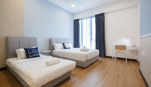 Executive Apartment, 2 Bedrooms, City View