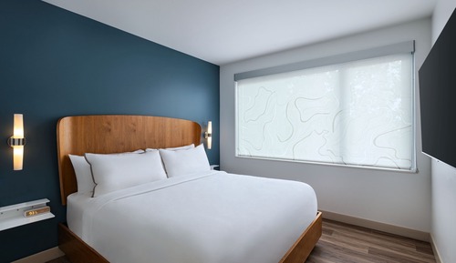 Suite, 1 King Bed with Sofa bed (Mobility Accessible, Roll-in Shower)