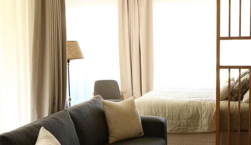 Elite Studio Suite, Kitchen, Garden View