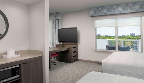 Studio Suite, 2 Queen Beds, Balcony