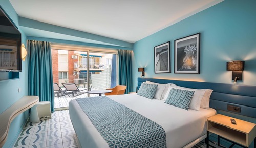 Deluxe Double Room, Terrace, Partial Sea View