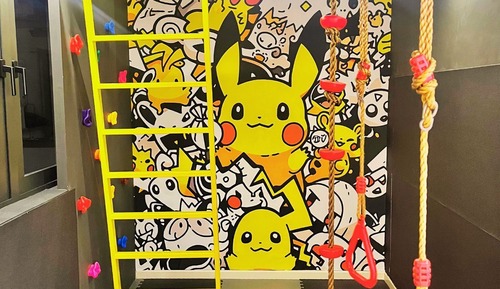 Pokemon Themed Loft Apartment