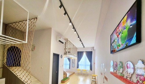 Mario Themed Loft Apartment