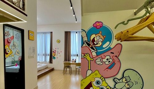 SpongeBob Theme Loft Apartment