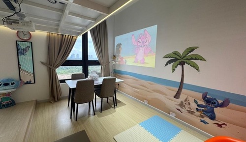 Aloha Stitch Theme Loft Apartment