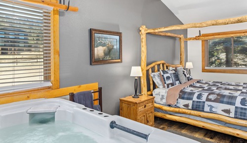 Romantic Cabin, 1 King Bed