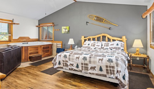 Romantic Cabin, 1 King Bed