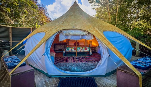Luxury Tent, Mountain View, Courtyard Area