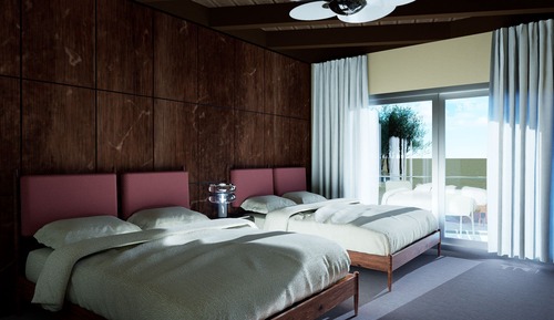 Midcentury Double Room