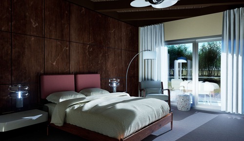 Midcentury King Room