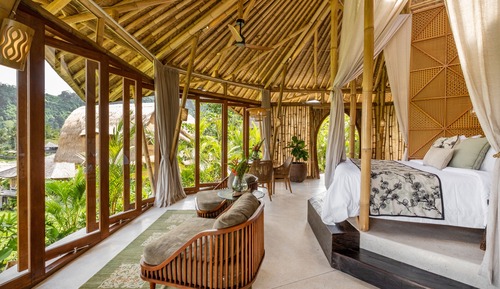 Luxury Villa, 1 King Bed, Private Pool, Hill View