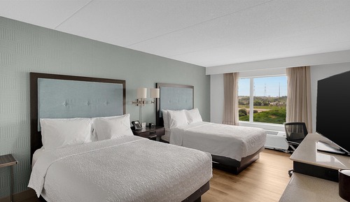 Room, 2 Queen Beds, Refrigerator & Microwave