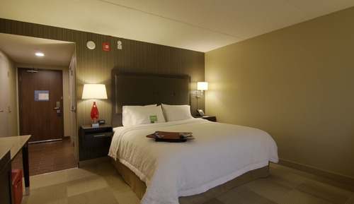 Room, 1 King Bed, Refrigerator & Microwave