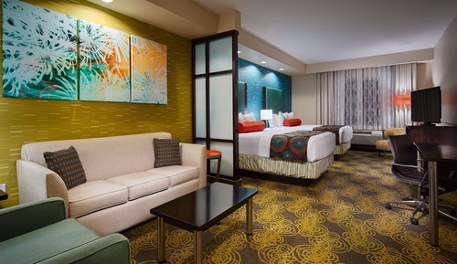 Suite, 2 Queen Beds with Sofa Bed