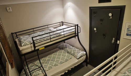 Family Room, Shared Bathroom