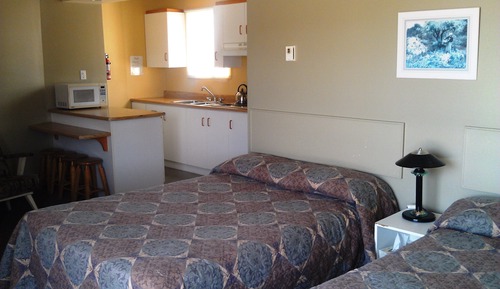 Room, 2 Double Beds, Kitchenette