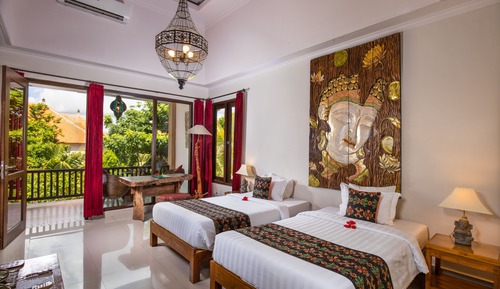 Double or Twin Room, Garden View