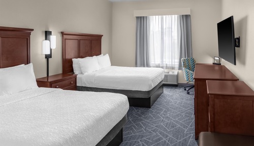 Room, 2 Queen Beds, Refrigerator & Microwave