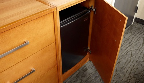 Room, 1 King Bed, Refrigerator