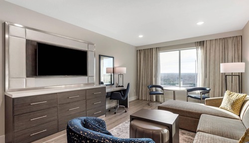 Suite, 1 King Bed with Sofa bed, Accessible, Non Smoking