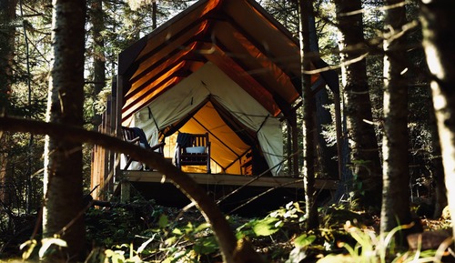 Four Twin Bunk Tent Sites