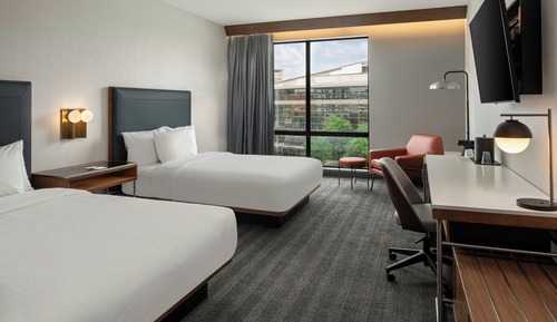 Standard Room, 2 Queen Beds (Mobility Accessible, Tub)