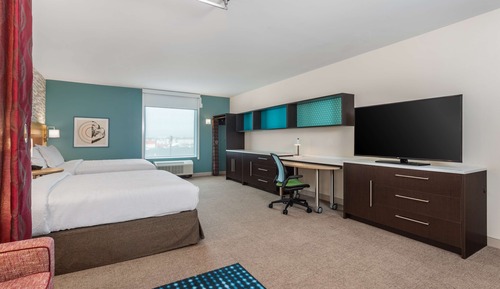 Studio Suite, 2 Queen Beds, Accessible, Bathtub