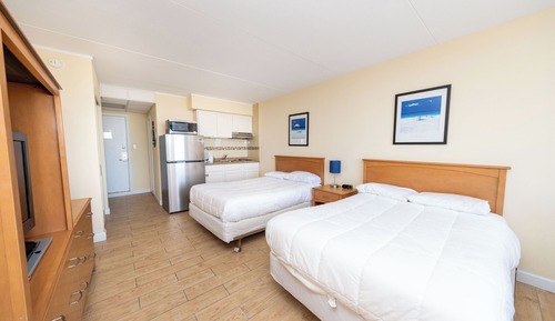 Deluxe Studio, 2 Double Beds, Ocean View, Oceanfront