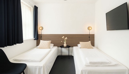 Twin Room, Shared Bathroom