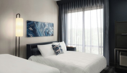 Room, 1 King Bed with Sofa bed, Courtyard View