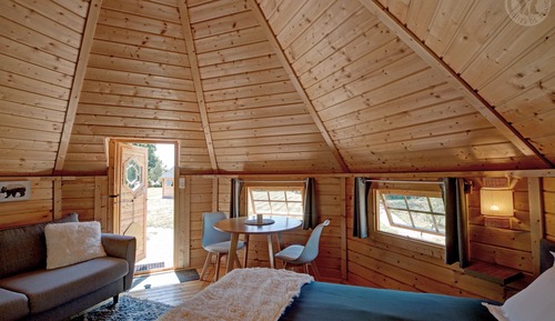 Family Cabin, 1 Queen Bed with Sofa bed, Non Smoking (Laponie)