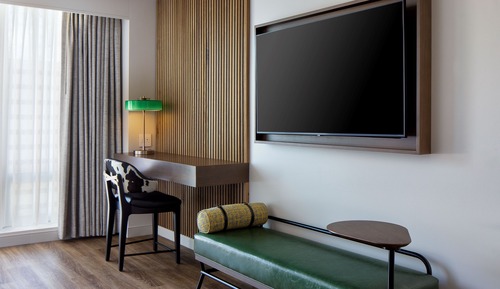 Deluxe Room, 1 King Bed, Courtyard View (Mobility/Hearing Access, Roll-in Shwr)