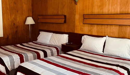 Classic Double Room, 2 Double Beds, Refrigerator & Microwave