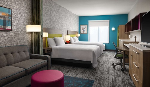 Studio, 2 Queen Beds, Accessible, Bathtub (Mobility & Hearing)