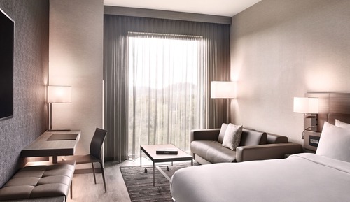 Room, 1 King Bed, Hearing Accessible (Roll-in Shower & Transfer Shower)