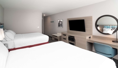 Room, 2 Queen Beds, Refrigerator & Microwave